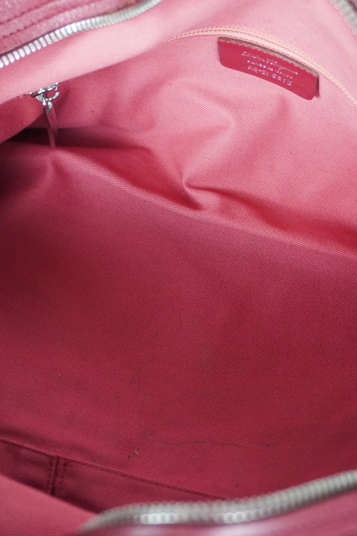 Salvatore Ferragamo Gancini Marisa Satchel - Jade Vintage