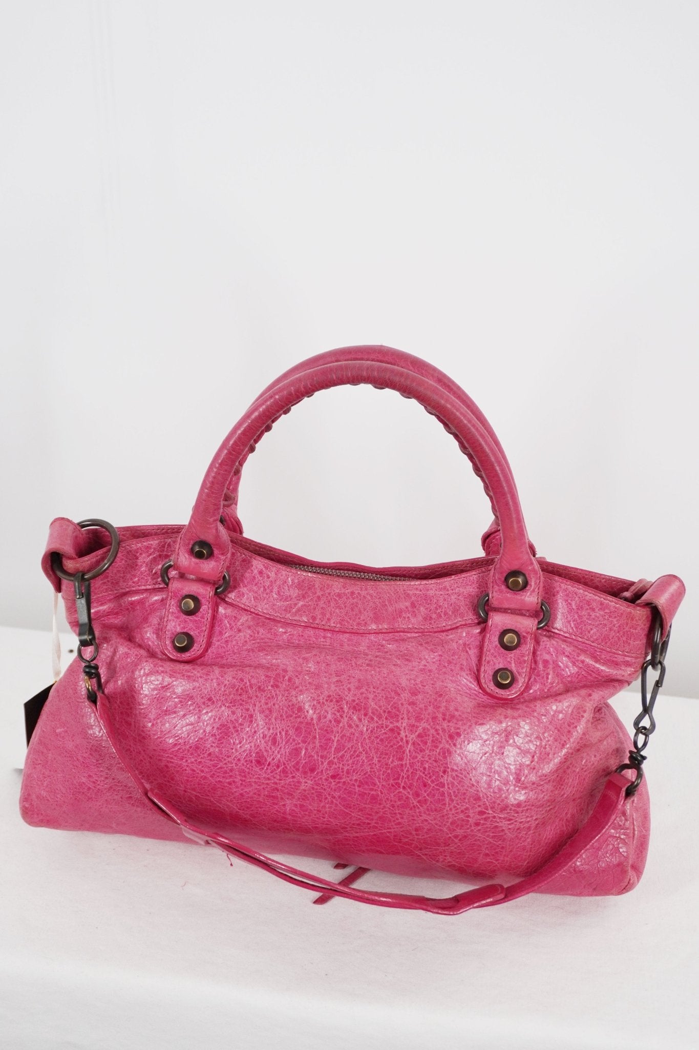 S/S 2010 Balenciaga First Bag Pink - Jade Vintage