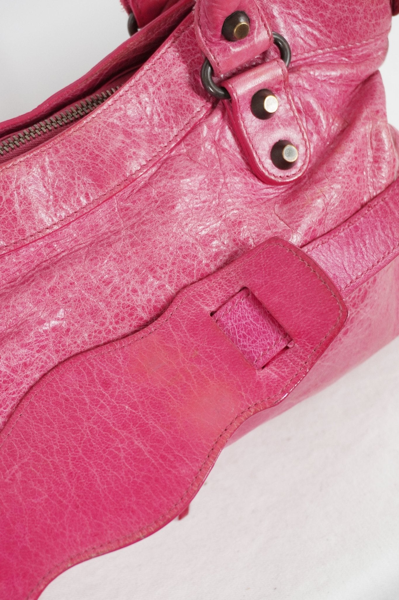 S/S 2010 Balenciaga First Bag Pink - Jade Vintage