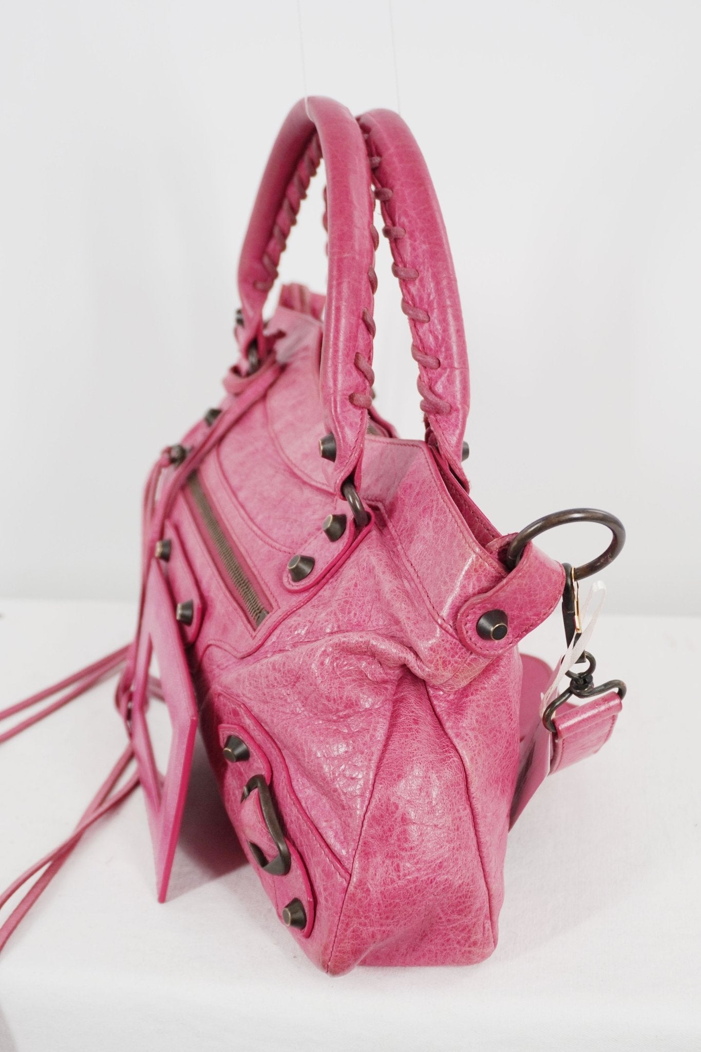 S/S 2010 Balenciaga First Bag Pink - Jade Vintage