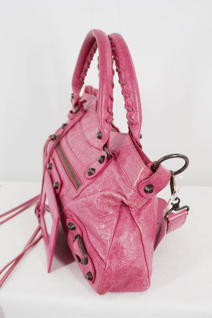 S/S 2010 Balenciaga First Bag Pink - Jade Vintage