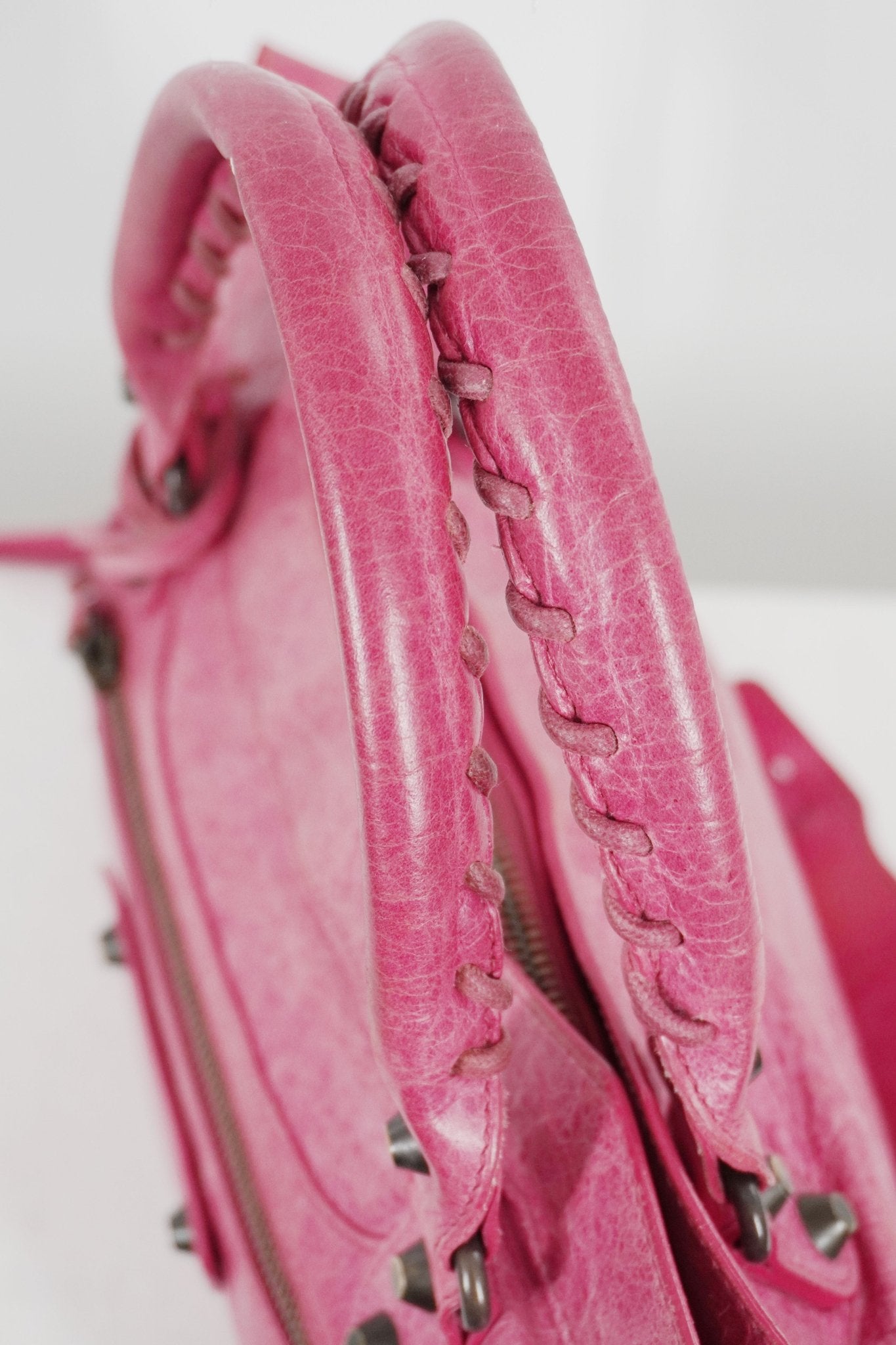 S/S 2010 Balenciaga First Bag Pink - Jade Vintage
