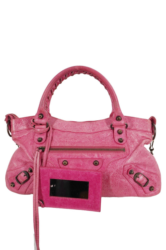 S/S 2010 Balenciaga First Bag Pink - Jade Vintage