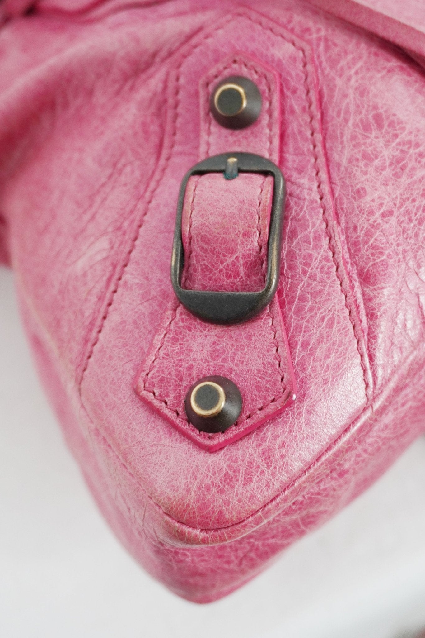 S/S 2010 Balenciaga First Bag Pink - Jade Vintage