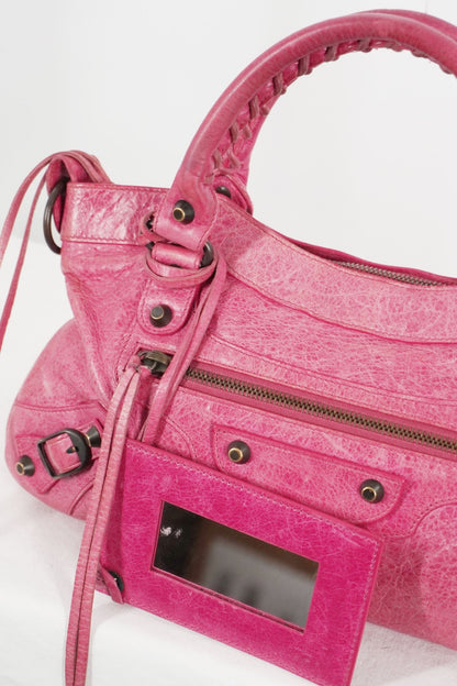 S/S 2010 Balenciaga First Bag Pink - Jade Vintage