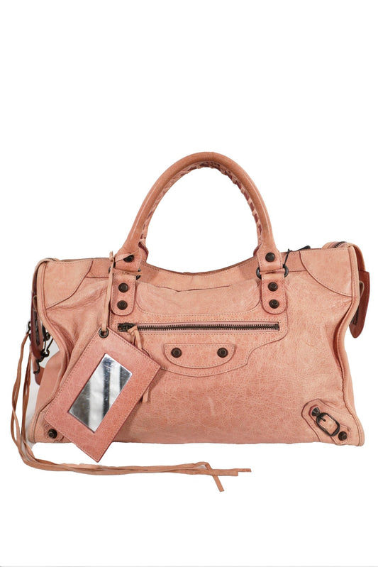 S/S 2011 Balenciaga City Bag Peach - Jade Vintage