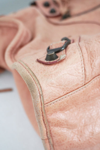 S/S 2011 Balenciaga City Bag Peach - Jade Vintage