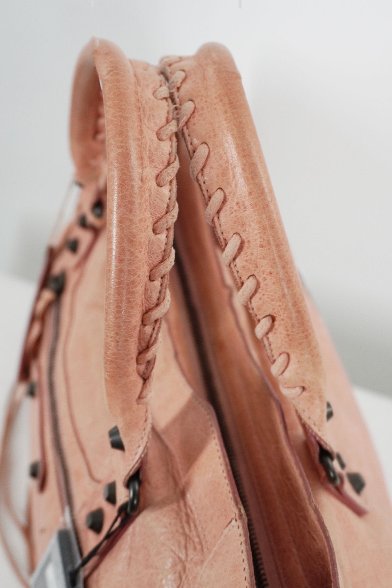 S/S 2011 Balenciaga City Bag Peach - Jade Vintage