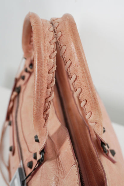 S/S 2011 Balenciaga City Bag Peach - Jade Vintage