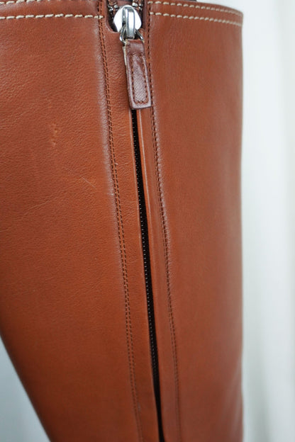 Vintage Celine Brown Boots / 37 - Jade Vintage