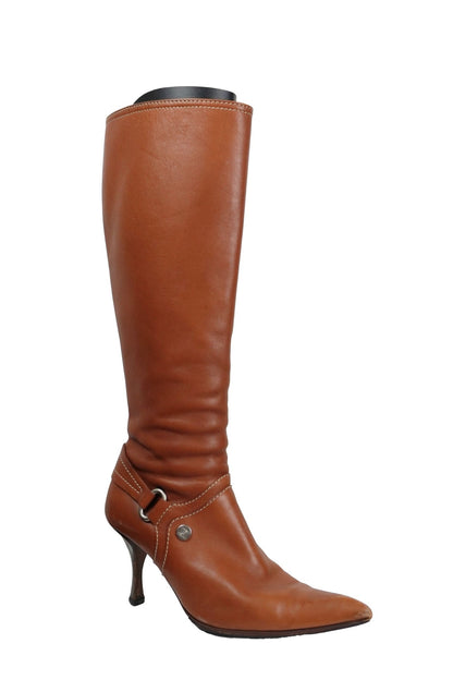 Vintage Celine Brown Boots / 37 - Jade Vintage