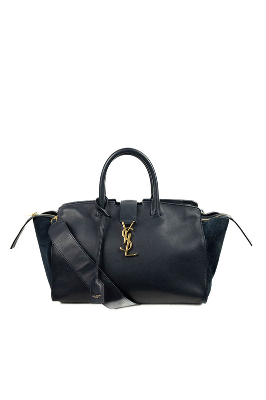 Yves Saint Laurent Downtown Cabas Bag - Jade Vintage