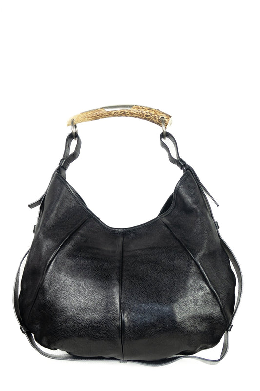 Yves Saint Laurent Mombasa Black Bag - Jade Vintage