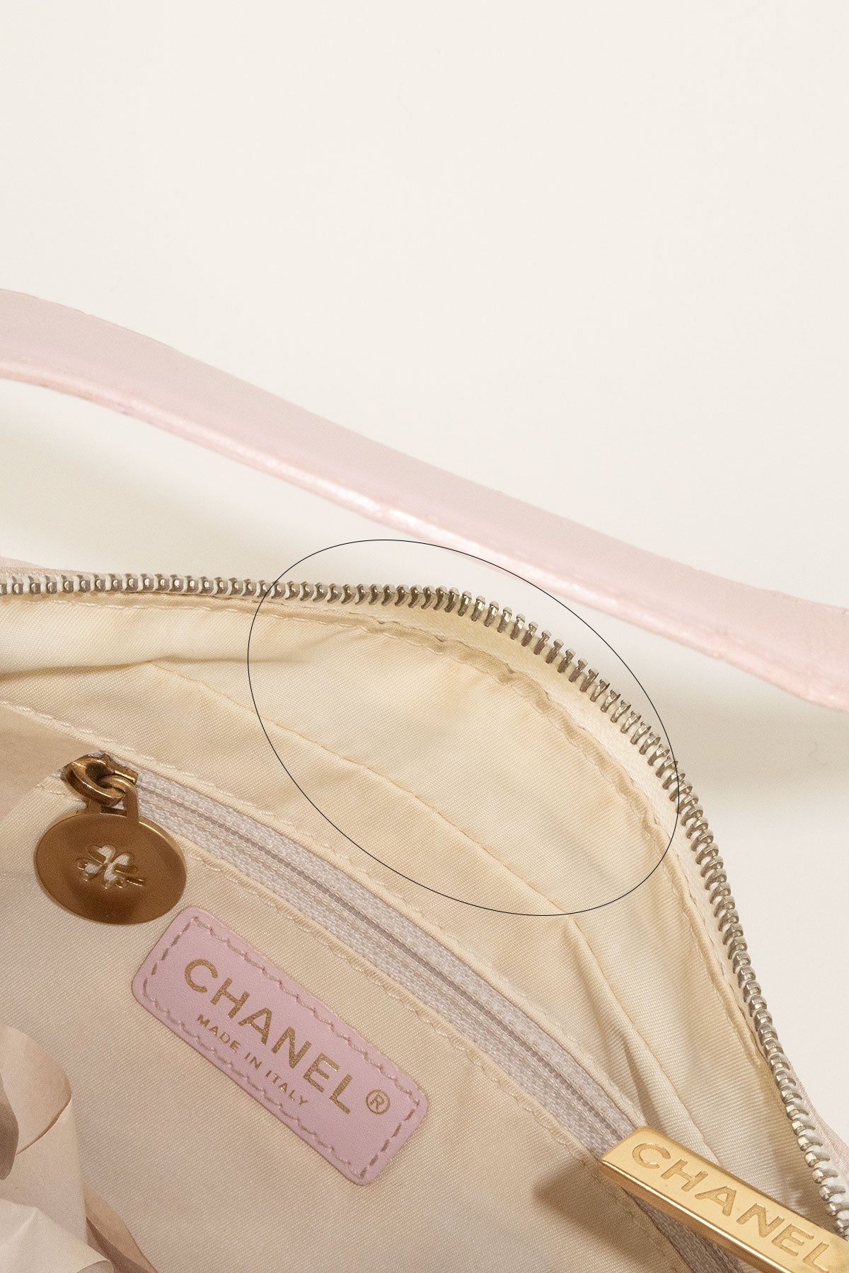 Chanel Pink Small Travel Ligne Hobo - Jade Vintage