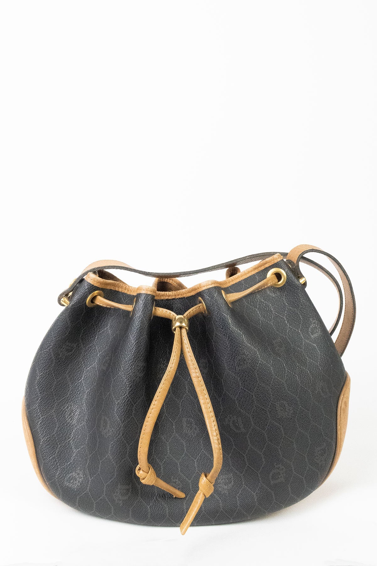 Vintage Christian Dior Honeycomb Bucket Bag - Jade Vintage